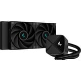 DeepCool LS520 Zero Dark, Vandkøling Sort