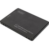 Digitus 2,5" harddisk monteringsramme, Drev kabinet Sort