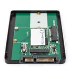 Digitus 2,5" harddisk monteringsramme, Drev kabinet Sort