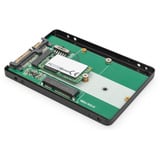 Digitus 2,5" harddisk monteringsramme, Drev kabinet Sort