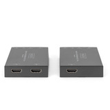 Digitus DS-55506, HDMI-udvidelse forlænger Sort