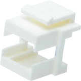 Digitus LC Keystone adapter til patchpanel, Monteringsrammen Hvid