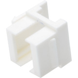 Digitus LC Keystone adapter til patchpanel, Monteringsrammen Hvid