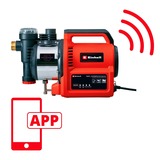 EINHELL Husvandeautomat GE-AW 1144 SMART, Pumpe Rød/Sort