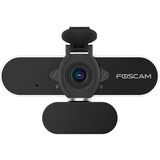 Foscam W21 webcam 2 MP 1920 x 1080 pixel USB Sort Sort/Sølv, 2 MP, 1920 x 1080 pixel, 30 fps, 1920x1080@25fps,1920x1080@30fps, 1080p, H.264