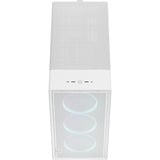 Fractal Design Epoch XL TG RGB Klar farve, Towerkabinet Hvid