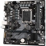 GIGABYTE B760M H DDR4 bundkort Intel B760 Express LGA 1700 micro ATX Intel, LGA 1700, Intel® Celeron®, Intel® Pentium® Gold, LGA 1700, 64 GB, DDR4-SDRAM