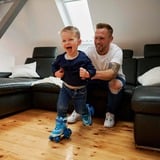 HUDORA Rulleskøjter My First Quad Str. 30-33 cyan