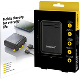 Intenso XS10000 Lithium polymer (LiPo) 10000 mAh Sort, Power Bank Sort, 10000 mAh, Lithium polymer (LiPo), Sort