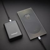 Intenso XS10000 Lithium polymer (LiPo) 10000 mAh Sort, Power Bank Sort, 10000 mAh, Lithium polymer (LiPo), Sort