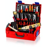 KNIPEX 00 21 19 LB E, Værktøjssæt Rød