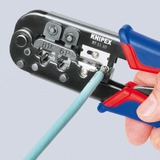 KNIPEX 97 51 10 SB, Crimpning værktøj Blå/Rød