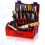 KNIPEX L-BOXX Elektro, 63 dele, Værktøjssæt Rød
