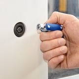 KNIPEX Skabnøgle "DoubleJoint", Topnøgle Blå/Rød