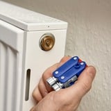 KNIPEX Skabnøgle "DoubleJoint", Topnøgle Blå/Rød