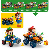 LEGO Mario Kart™ – Bowser's Castle, Bygge legetøj Byggesæt, 9 År, Plast, 1068 stk, 1,33 kg