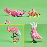 LEGO Vilde dyr: Pink flamingo, Bygge legetøj Byggesæt, 8 År, Plast, 288 stk, 420 g