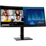 Lenovo ThinkVision P34w-20 computerskærm 86,7 cm (34.1") 3440 x 1440 pixel Wide Quad HD LED Sort, LED-skærm Sort, 86,7 cm (34.1"), 3440 x 1440 pixel, Wide Quad HD, LED, 6 ms, Sort