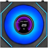Lian Li G9F.12SLIND1F1B.00, Sag fan Sort