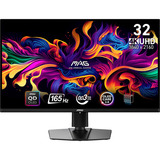 MSI MAG 321UP QD-OLED, Gaming Skærm Sort