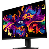 MSI MAG 321UP QD-OLED, Gaming Skærm Sort