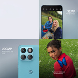 Motorola edge 70 plus 256GB, Mobiltelefon Azur blå
