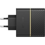 Otterbox USB-C væg-hurtigoplader, 50W kombineret Sort