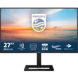 Philips 27E1N1300AE, LED-skærm Sort