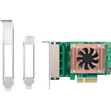 QNAP QXG-2G4T-I225 netværkskort Intern Ethernet 2500 Mbit/s Intern, Ledningsført, PCI Express, Ethernet, 2500 Mbit/s