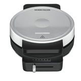 Rommelsbacher Vaffelautomat WA 850, Vaffeljern Sort/Sølv