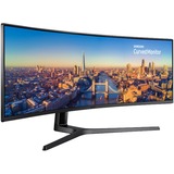 SAMSUNG C49J890DKR 124,5 cm (49") 3840 x 1080 pixel QLED Sort, LED-skærm Sort, 124,5 cm (49"), 3840 x 1080 pixel, QLED, 5 ms, Sort