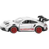 SIKU Porsche 911 GT3 RS Sportsbil model, Model køretøj Sportsbil model, Porsche 911 GT3 RS, Metal, Plast, Dør, Hvid, 33 mm