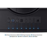 Samsung G75F computerskærm 101,6 cm (40") 5120 x 2160 pixel WUHD LCD Sort, Gaming Skærm Sort, 101,6 cm (40"), 5120 x 2160 pixel, WUHD, LCD, 1 ms, Sort