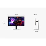 Samsung Odyssey S27FG814SU OLED (G81SF), Gaming Skærm Sølv