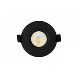 Shelly LightSolutions Hilux DS8 Indbygningsspot, LED lys Sort