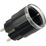Shelly Plug S Gen3 MTR, Switched stikkontakt Sort