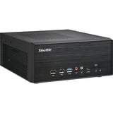 Shuttle XPC slim XB860G2, Barebone Sort