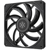 SilverStone Sag fan Sort