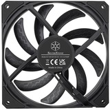 SilverStone Sag fan Sort