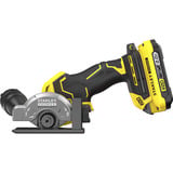Stanley Batteridrevet multimaterialskærer, 18 Volt, cut off maskine Sort/Gul