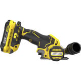 Stanley Batteridrevet multimaterialskærer, 18 Volt, cut off maskine Sort/Gul