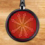 Tefal Pande Titanium Force, Ø 24cm, Stegepande Sort