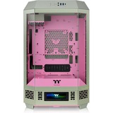 Thermaltake CA-1Y4-00SJWN-00, Towerkabinet lysegrøn/Rosa