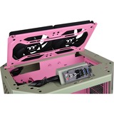 Thermaltake CA-1Y4-00SJWN-00, Towerkabinet lysegrøn/Rosa