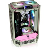 Thermaltake CA-1Y4-00SJWN-00, Towerkabinet lysegrøn/Rosa