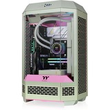 Thermaltake CA-1Y4-00SJWN-00, Towerkabinet lysegrøn/Rosa