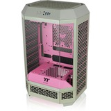 Thermaltake CA-1Y4-00SJWN-00, Towerkabinet lysegrøn/Rosa