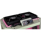 Thermaltake CA-1Y4-00SJWN-00, Towerkabinet lysegrøn/Rosa
