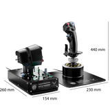 Thrustmaster Hotas Warthog MKII Sort/Sølv