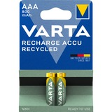 VARTA 56813 101 402 husholdningsbatteri Genopladeligt batteri AAA Nikkel-Metalhydrid (NiMH) Genopladeligt batteri, AAA, Nikkel-Metalhydrid (NiMH), 1,2 V, 2 stk, 800 mAh